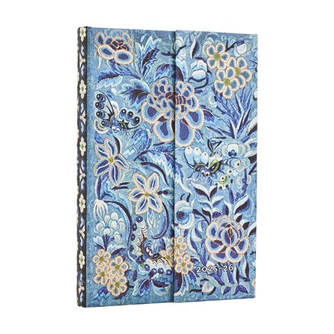 2025-2026 Blue Willow, Celebrate Hanfu, 18-Month Planner, Mini, Horizontal, Wrap, 208 Pg, 80 GSM