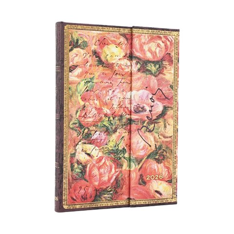 2026 Renoir, Letter to Morisot (1892), Embellished Manuscripts Collection, 12-Month Planner, Midi, Vertical, Wrap, 160 Pg, 100 GSM