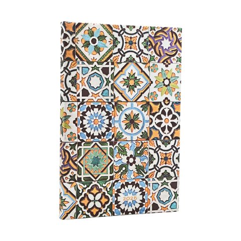 2026 Porto, Portuguese Tiles, 12-Month Planner, Maxi, Vertical, Elastic Band, 160 Pg, 100 GSM