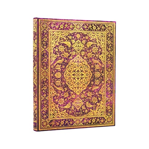 2026 The Orchard, Persian Poetry, 12-Month Planner, Ultra, Day-at-a-Time, Elastic Band, 416 Pg, 80 GSM