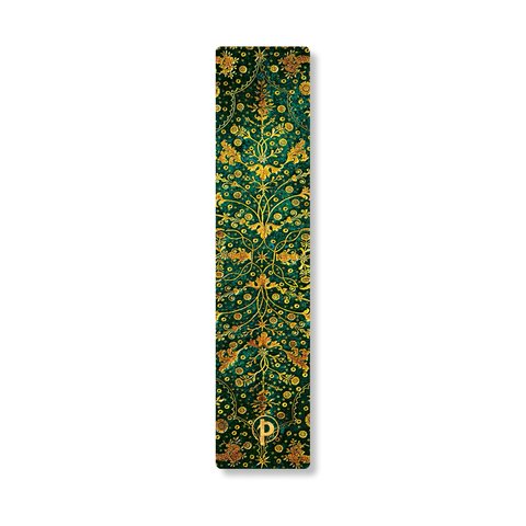 Emerald Flower Bookmark, Marsh's Library by Paperblanks (Nature's Grace)