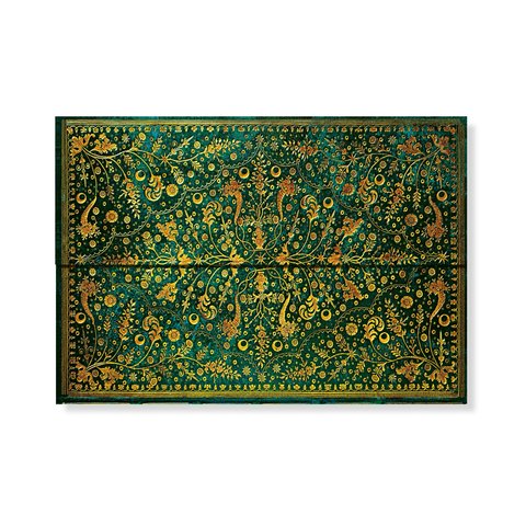 Emerald Flower Document Folder, Marsh's Library by Paperblanks (Nature's Grace)