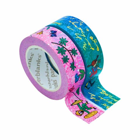 Astrid Lindgren, Pippi Longstocking Washi Tape by Paperblanks (Washi Tape Mixed Pack)