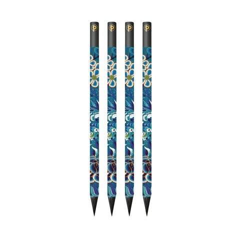 Blue Willow 4 Pack Pencils by Paperblanks (Celebrate Hanfu)