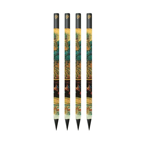 Van Gogh's Still Life 4 Pack Pencils, The Barnes Collection by Paperblanks (Van Gogh's Still Life)