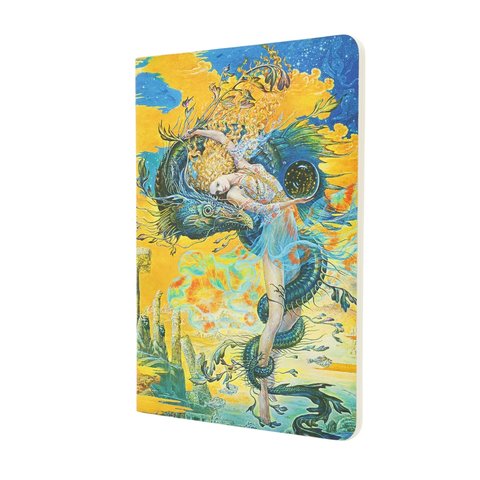 Temptation A5 Lined Softcover Cahier, 80pg, 100GSM by Paperblanks (Visions of Paradise)