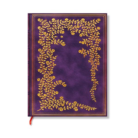 New York Rose Midi Unlined Softcover Journal, 176pg, 100GSM by Paperblanks (Gilded Age)