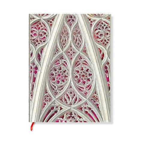 Vault of the Milan Cathedral (Burgundy) Mini Lined Softcover, 208pg, 80GSM, Duomo di Milano Collection by Paperblanks (Duomo di Milano)