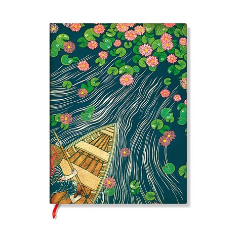 Lotus River Mini Unlined Softcover Journal, 208pg, 80GSM by Paperblanks (Living with Yuko)