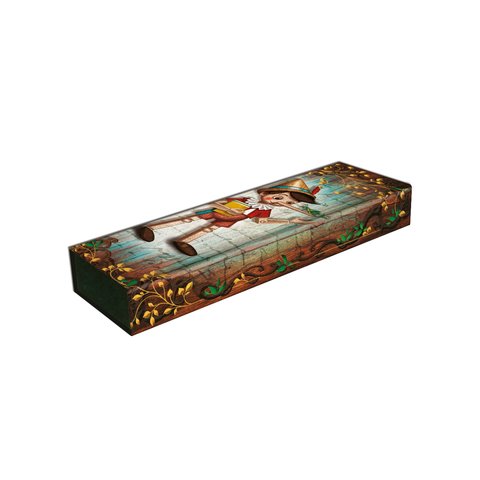 Carlo Collodi, Pinocchio Pencil Case by Paperblanks (Fairy Tale Collection)