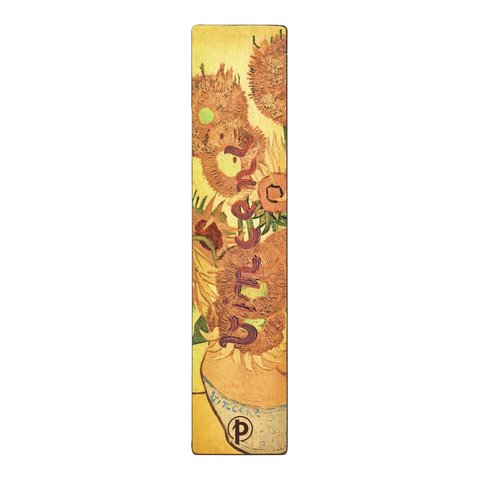 Van Gogh, Sunflowers Bookmark, The Van Gogh Museum Collection by Paperblanks (Embellished Manuscripts Collection)