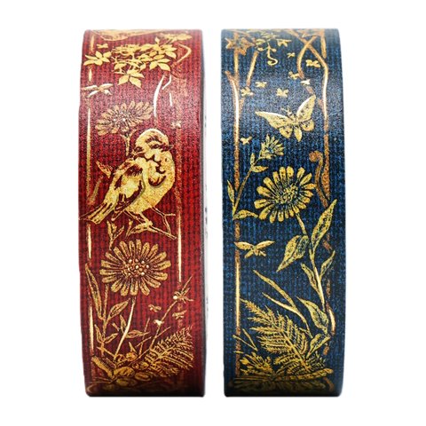 Les Papillons/Les Oiseaux Washi Tape by Paperblanks (Washi Tape Mixed Pack)