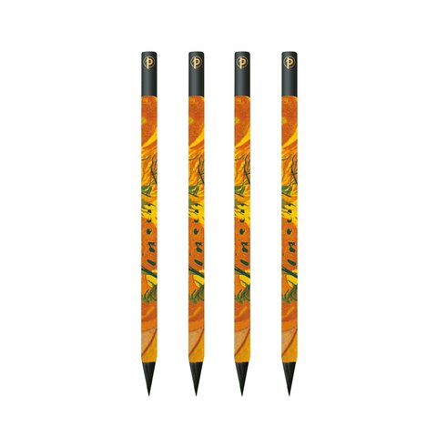 Van Gogh, Sunflowers 4 Pack Pencils by Paperblanks (Embellished Manuscripts Collection)