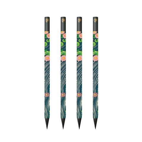 Lotus River 4 Pack Pencils by Paperblanks (Living with Yuko)