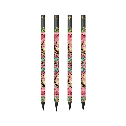 Mimosa 4 Pack Pencils by Paperblanks (Poetry in Bloom)