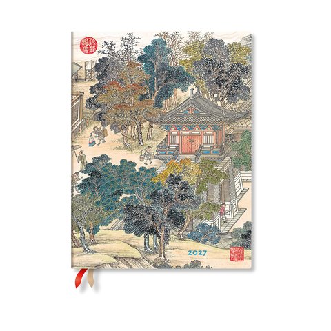 2027 Golden Age of Prosperity Ultra Hardcover 12-Month Daily Planner, 416pg, 80GSM by Paperblanks (An Era in Jinling)