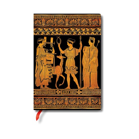 2027 Gathering of Deities Midi Softcover 12-Month Daily Planner, 432pg, 80GSM by Paperblanks (Ancient Greek Pottery)