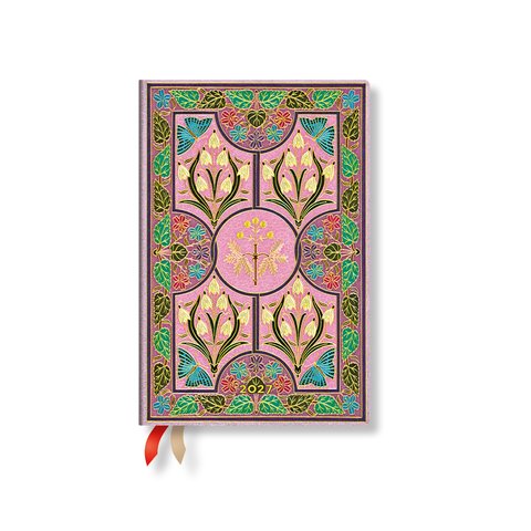 French 2027 Mimosa Mini Horizontal Softcover 12-Month Weekly Planner, 176pg, 100GSM by Paperblanks (Poetry in Bloom)
