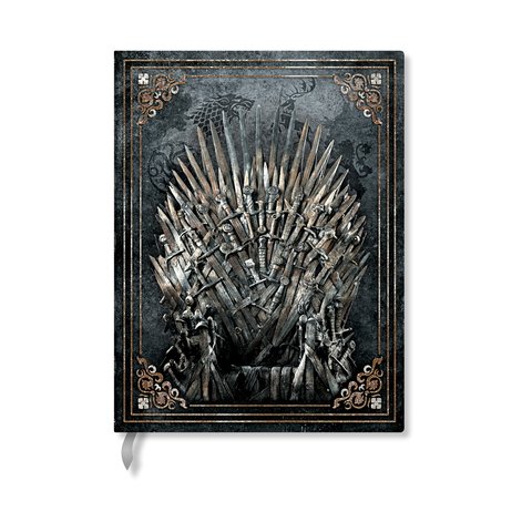 For the Throne Journal Midi Unlined Hardcover, 144pg, 120GSM by Paperblanks (Game of Thrones Collection)