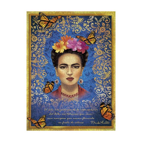 The Colourful Portrait 1000 Piece Jigsaw Puzzle by Paperblanks (Viva Frida)