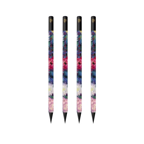 Monet's Chrysanthemums 4 Pack Pencils by Paperblanks (Monet's Chrysanthemums)