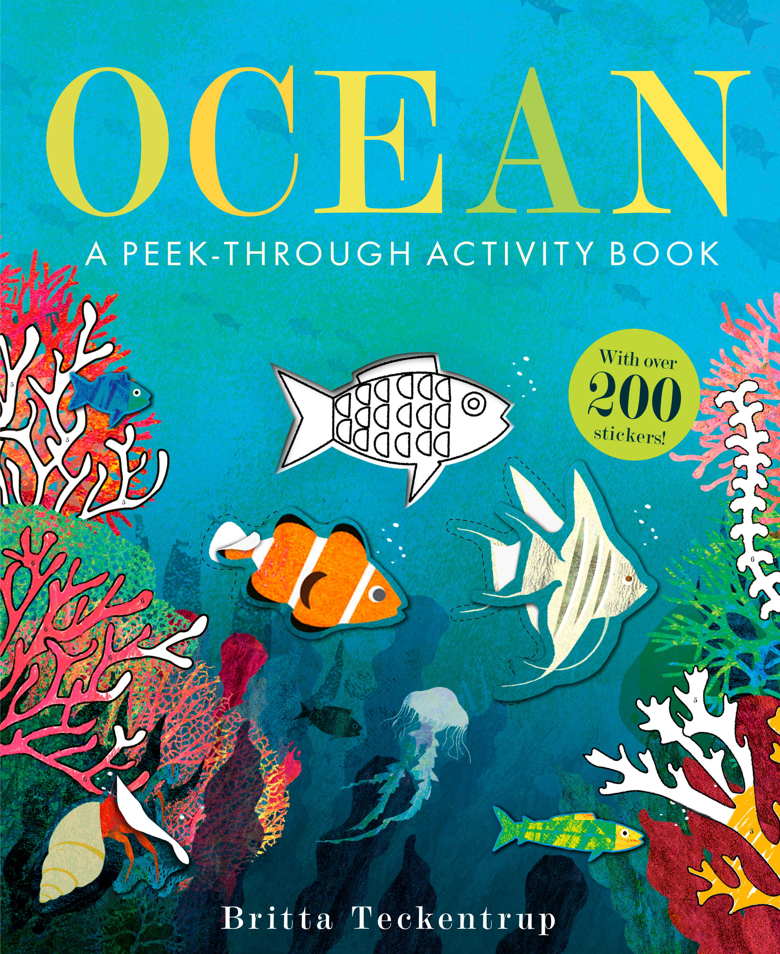 Ocean: A Peek-Through Activity Book: With over 200 stickers