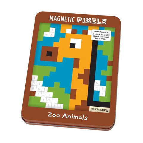 Zoo Animals Magnetic Pixels