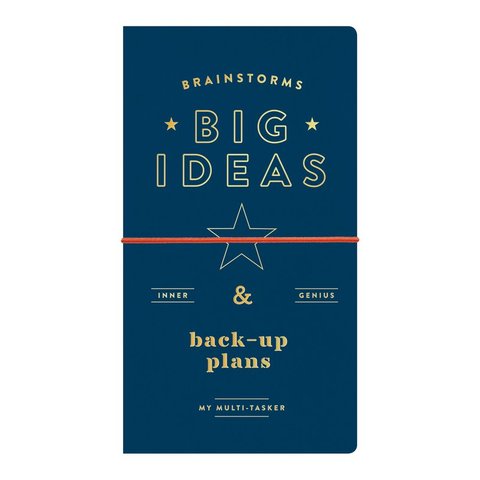 Brainstorms, Big Ideas and Back-up Plans Multi-tasker Journal