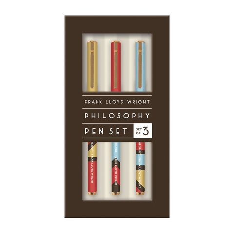 Frank Lloyd Wright Philosophy Pen Set