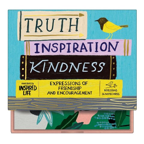 Anne Bentley Inspired Life: Truth, Inspiration, Kindness Greeting Assortment Notecards