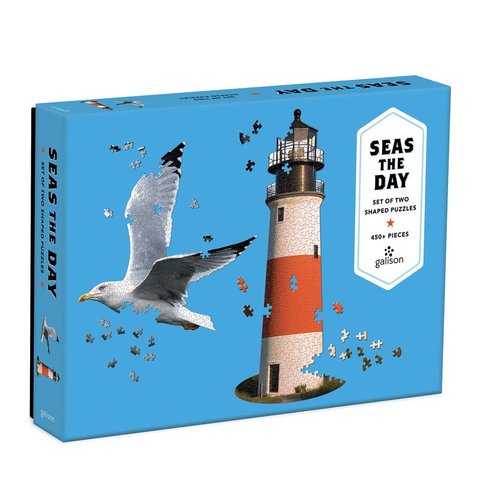 Seas The Day 2 in 1 Shaped Puzzle