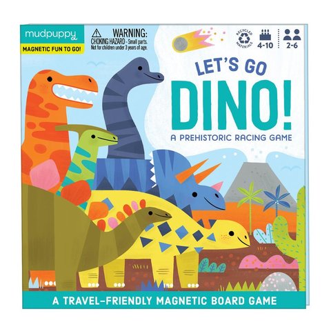 Let's Go, Dinos! Magnetic Board Game