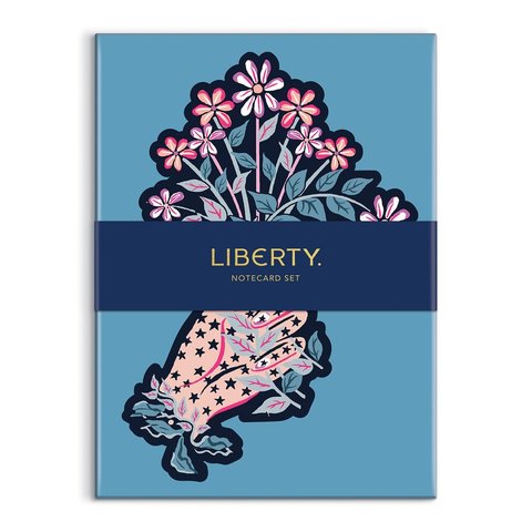 Liberty Ianthe Hand Shaped Notecard Set