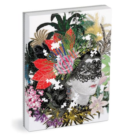Christian Lacroix Heritage Collection Mamzelle Scarlet 750 Piece Shaped Puzzle