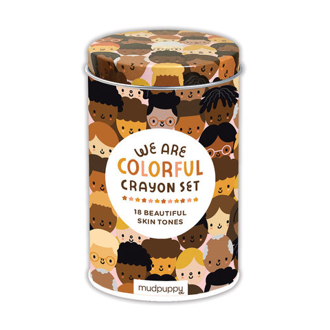 We are Colorful Skin Tone Crayon Set