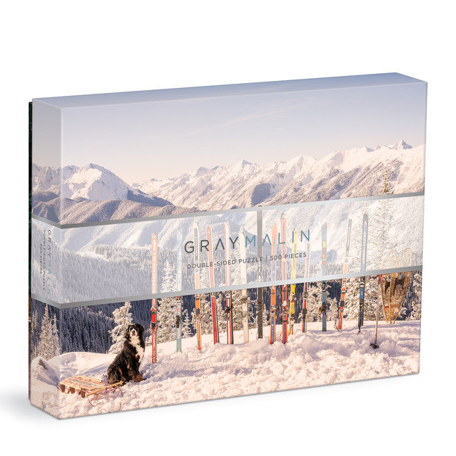 Gray Malin The Winter Holiday 500 Piece Double Sided Puzzle