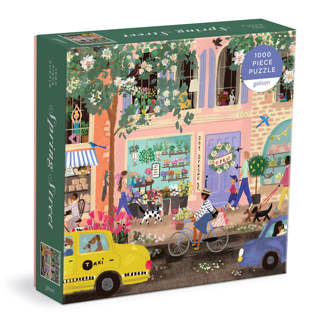 Spring Street 1000 Pc Puzzle In a Square box