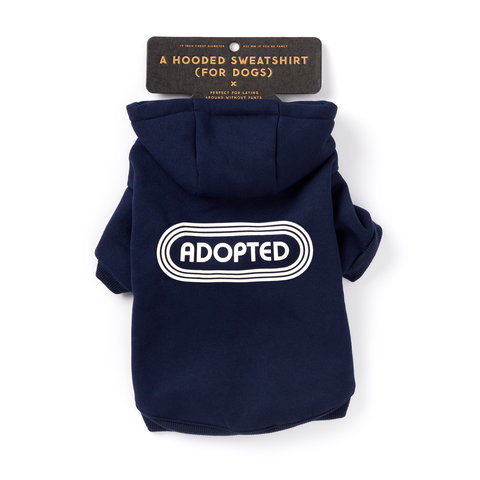 Adopted Dog Hoodie - M