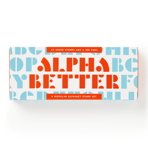 Alpha Better Stamp Set
