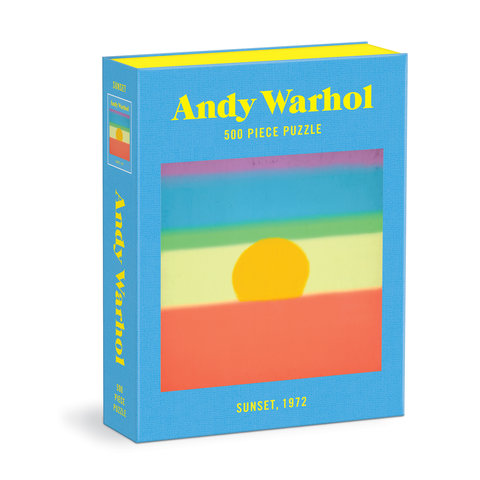 Andy Warhol Sunset 500 Piece Book Puzzle