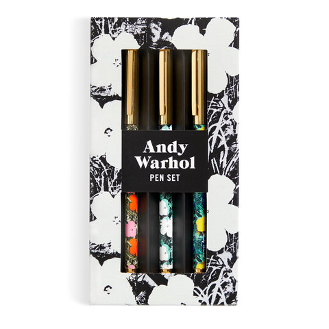 Warhol Flowers Everyday Pen Set