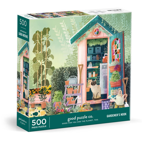Good Puzzle Co. Gardener's Nook 500 Piece Puzzle