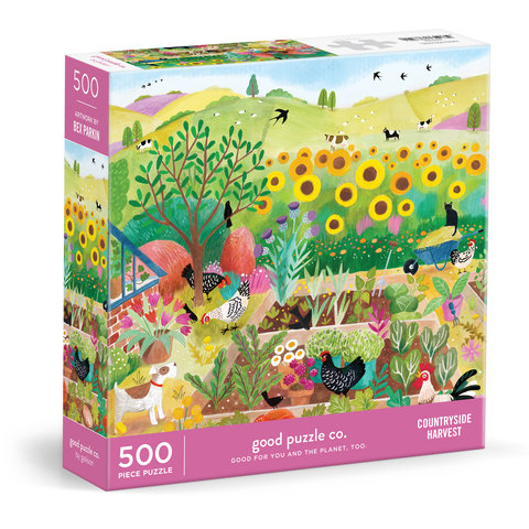 Good Puzzle Co. Countryside Harvest 500 Piece Puzzle