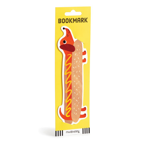 Doxie Hot Dog Bookmark