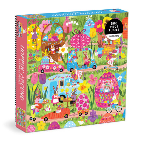 Hoppin' Around 500 Piece Family Puzzle