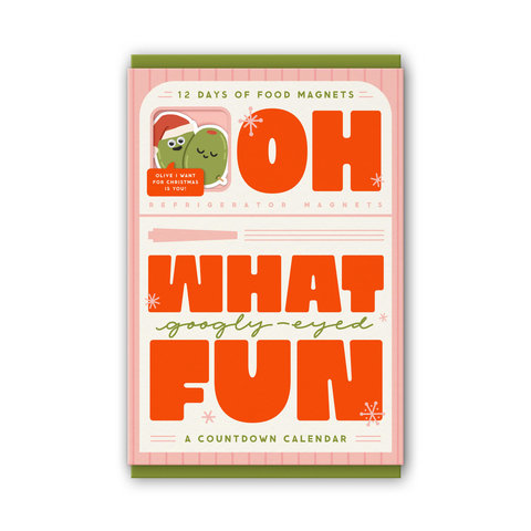 Oh What Googly-Eyed Fun Magnet Countdown Calendar