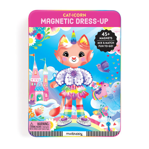 Cat-icorn Magnetic Dress-up Play Set