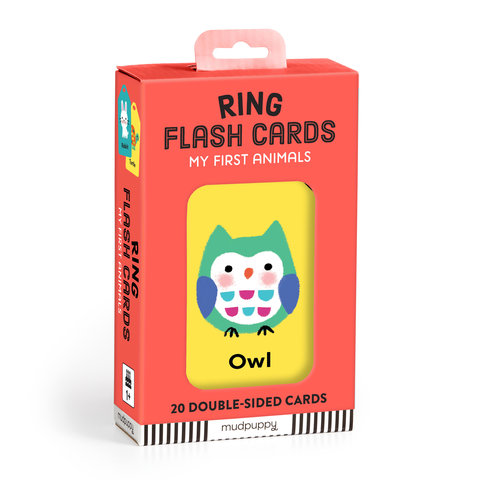 My First Animals Ring Flash Cards