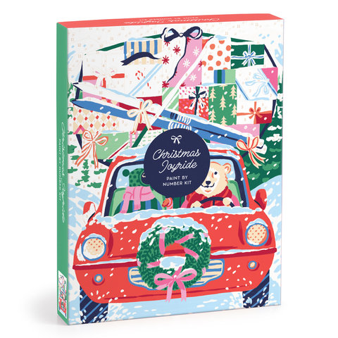 Christmas Joyride 9 x 12" Paint by Number Kit