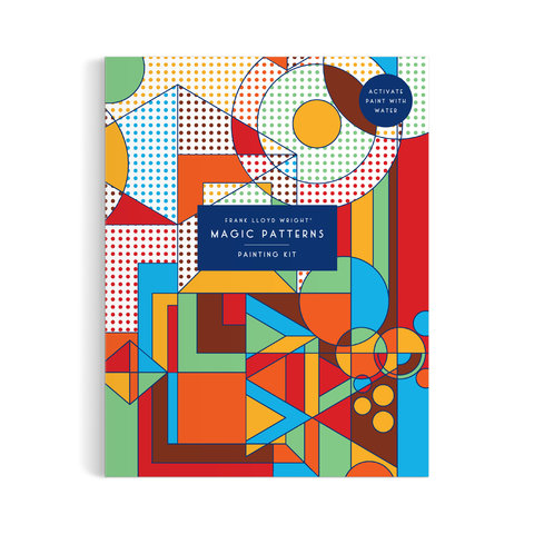 Frank Lloyd Wright Magic Patterns Painting Kit